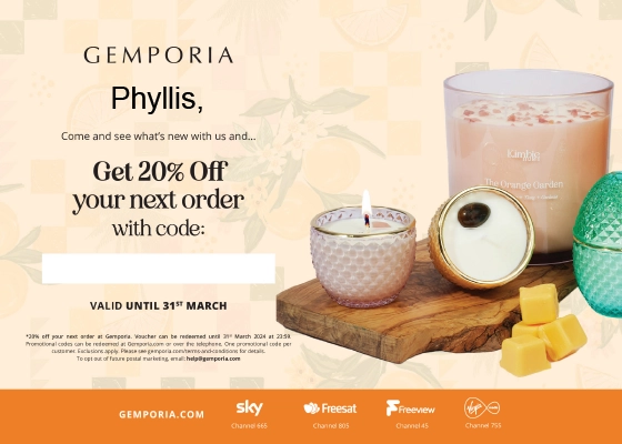 Gemporia Brand Postcard