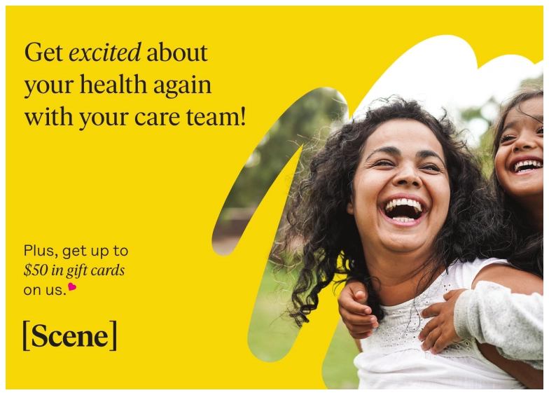 Re-engagement postcard example