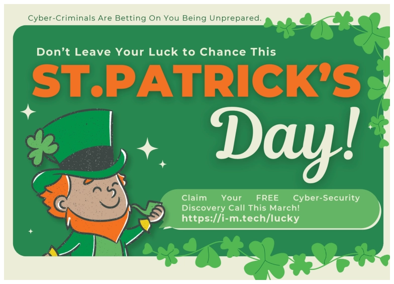 Seasonal campaign postcard example